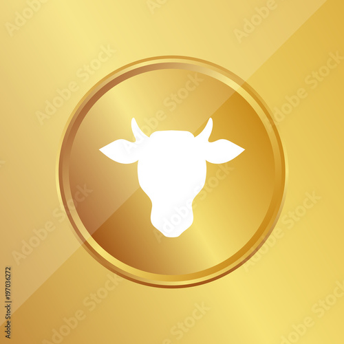 Gold Medaille - Kuhkopf