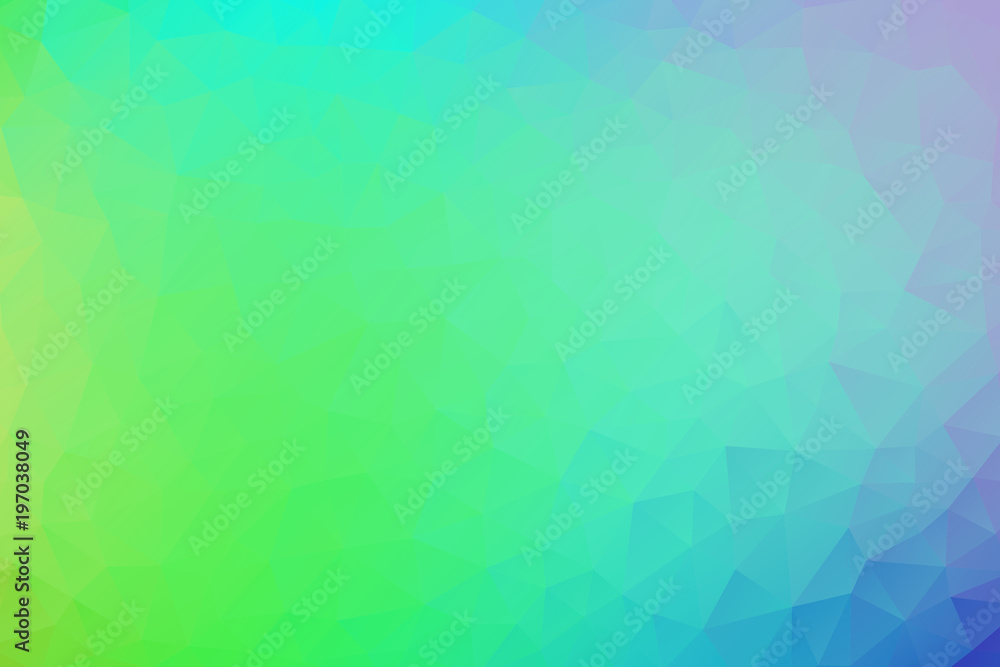 Fototapeta premium vector multicolored abstract background of effect geometric triangles