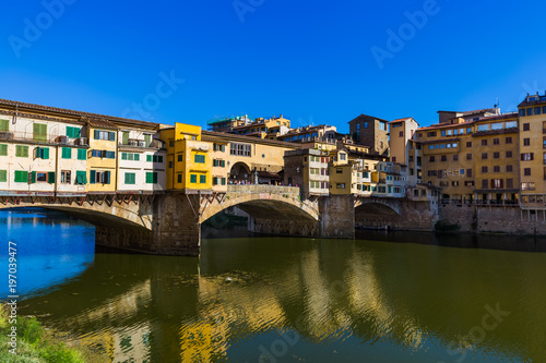 Bridge Ponte Vecchio in Florence - Italy