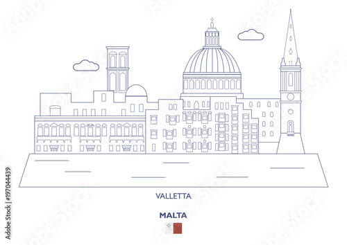 Valletta City Skyline, Malta