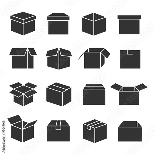 Box silhouette set