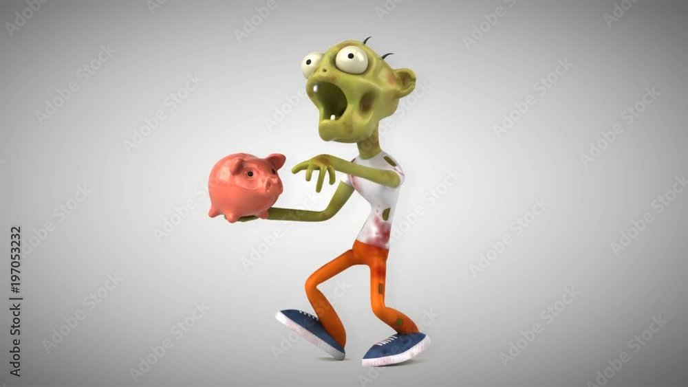 Fun zombie - 3D Animation