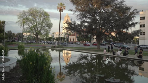 Street near the park in Beverly Hills