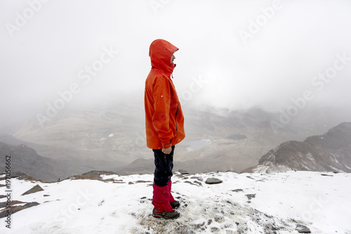 Chalcaltaya mountain in Bol...