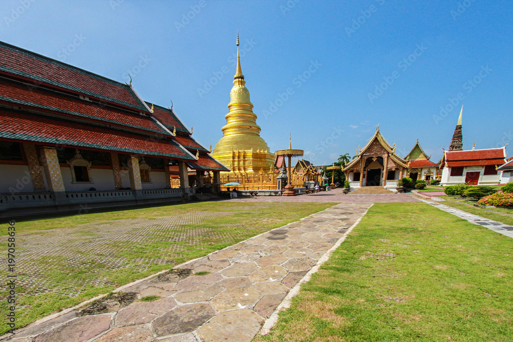 Province, Thailand, Asia, Morning, Pagoda,Temple