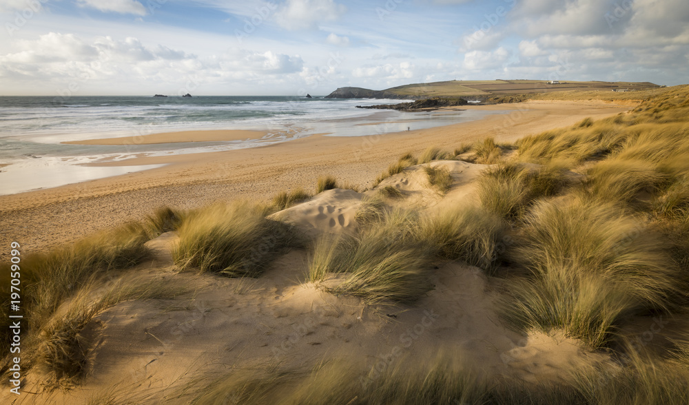 Constantine Bay on the North Cornwall coast. Constantine Bay on the North Cornwall coast.