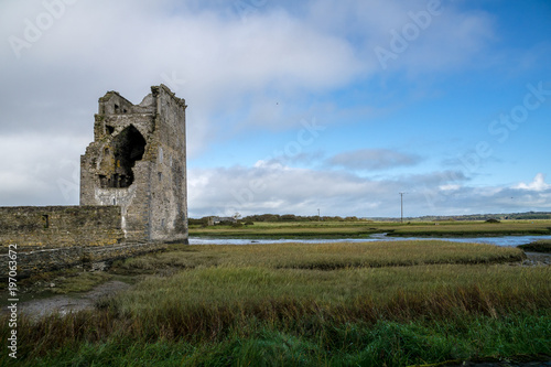 Tower house of Carrigafoyle castle photo