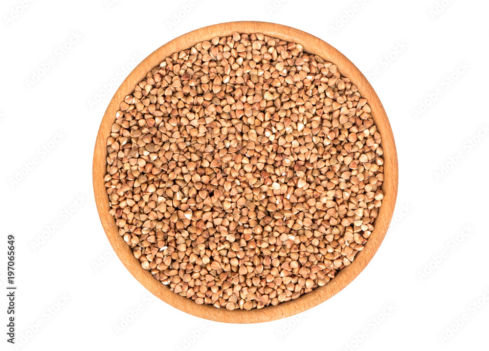 Buckwheat in a bowl Buckwheat in a bowl