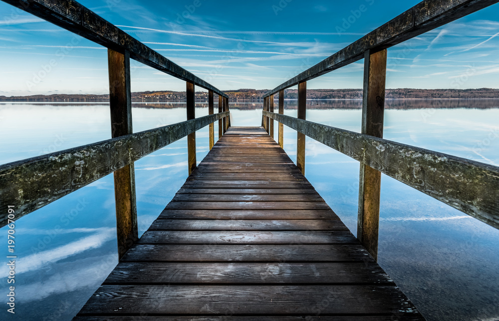 Fototapeta premium Ammersee Pier