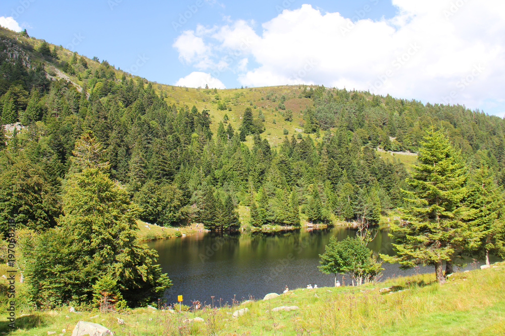 Lac des truites Vosges Alsace France