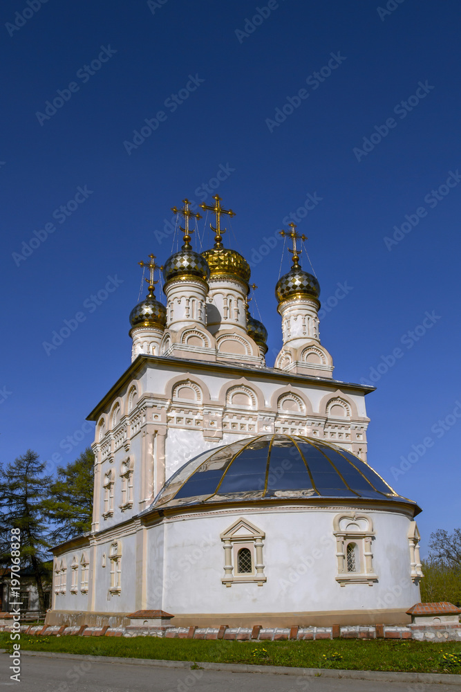 The Transfiguration Church in Ryazan. The Golden Ring of Russia. City Ryazan. Russia.