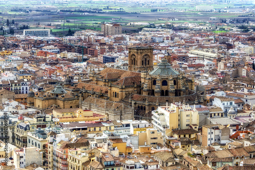 Granada cathedral view