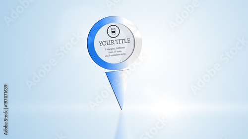 Map Pins With Text