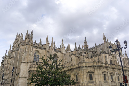 Seville cathedral exteriors