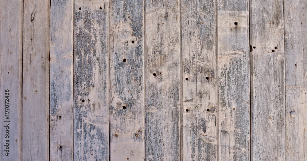 Fototapeta premium Wonderful vintage background of pink and blue old boards.
