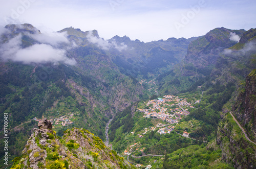 Scenery near Curral das Freiras, Madeira, Portugal