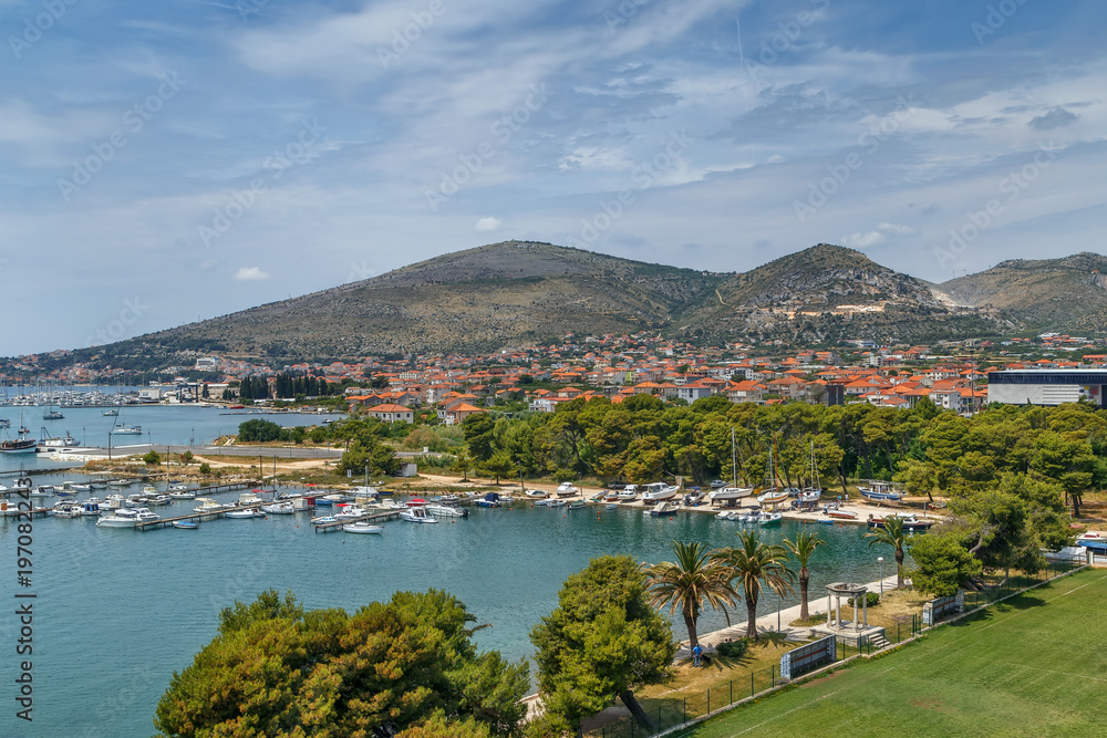 View of Marina, Trogir, Croatia