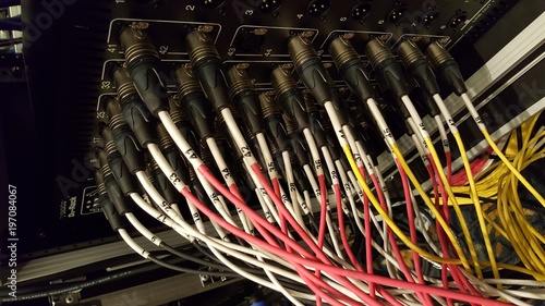 Bild auf Leinwand Mixing Console