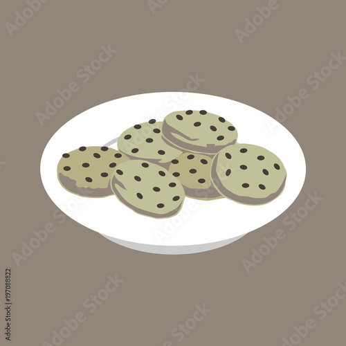 Vector isometric cookies