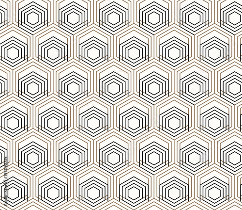 Vector seamless geometric pattern. Classic Chinese ancient fully editable ornament