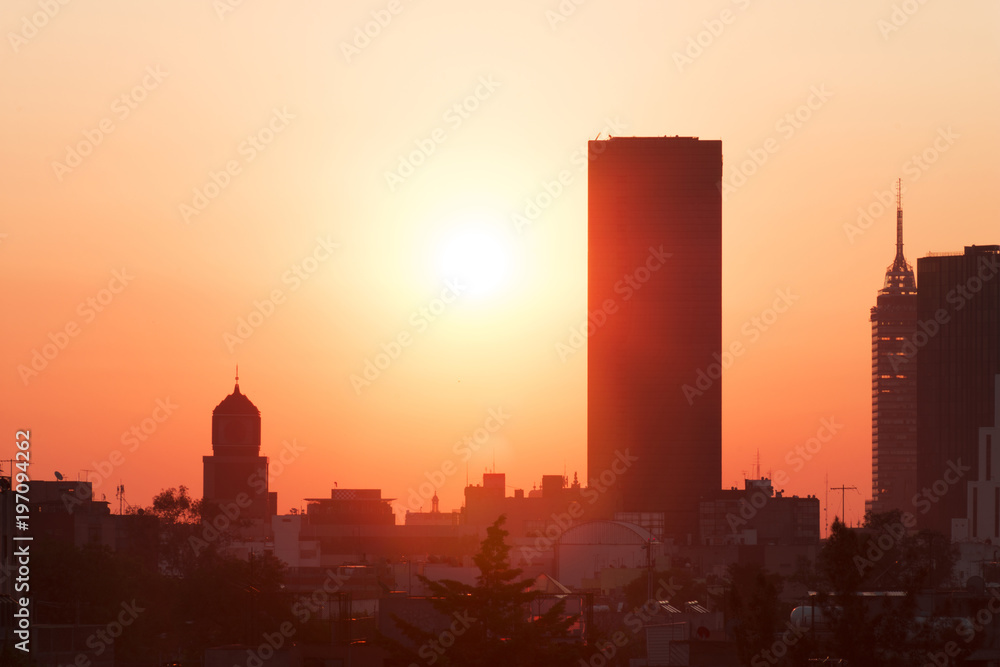 Mexico City Sunset