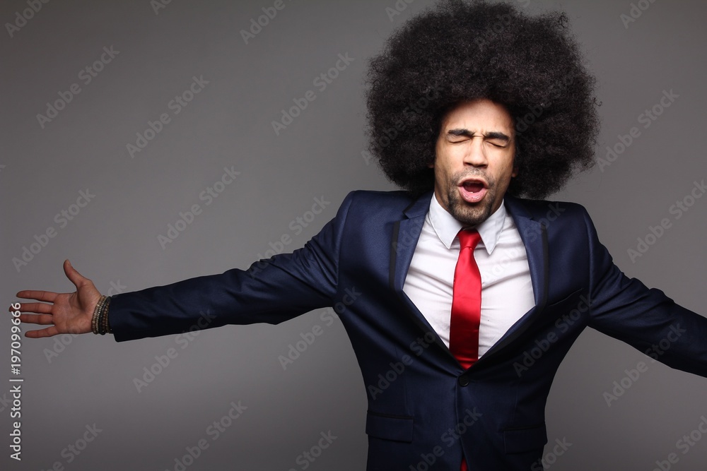 Afro man Afro man
