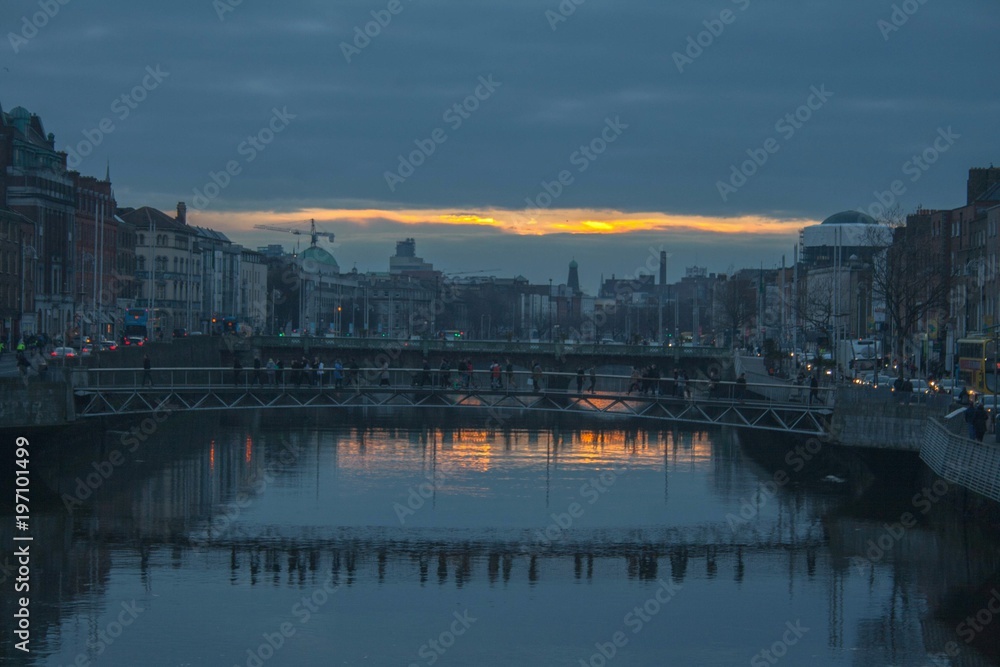 Fototapeta premium Dublin City Centre
