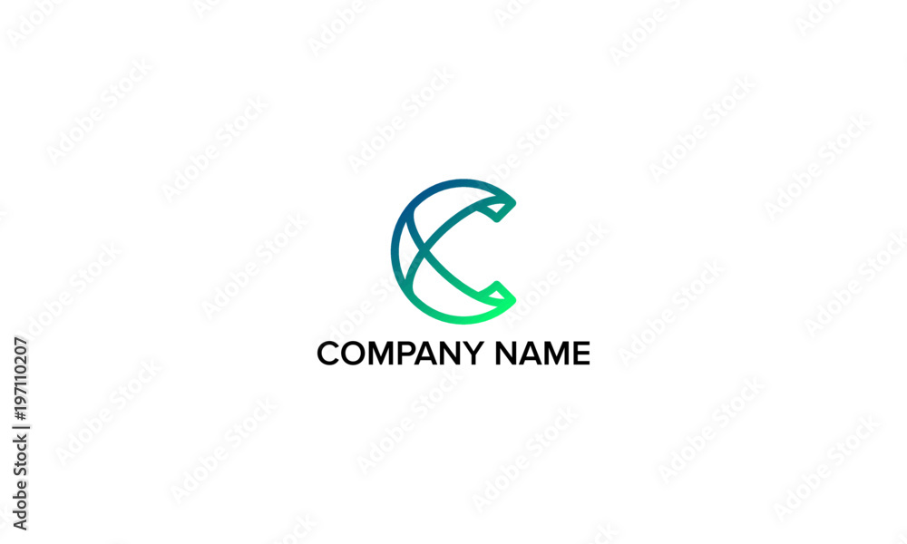Letter C logo design Letter C logo design