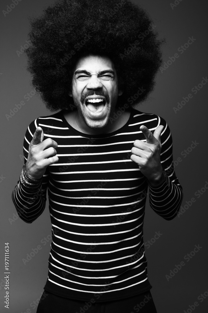 Afro man Afro man