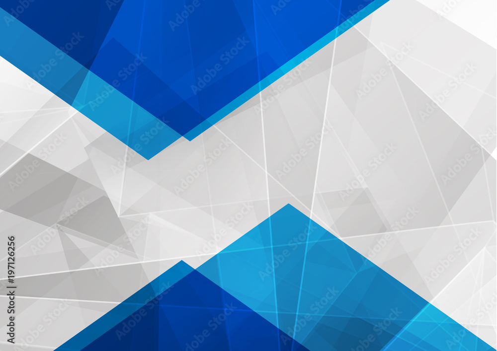 abstract geometric technology background with shape. illustration ...