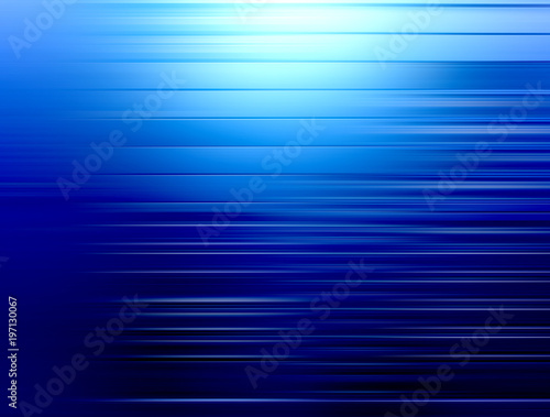 abstract blue background. horizontal lines and strips