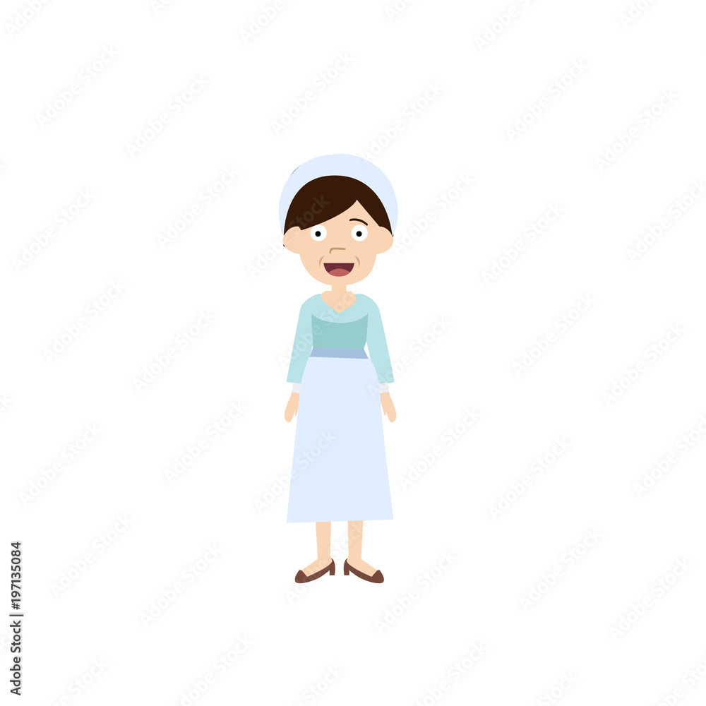 old woman nurse old woman nurse