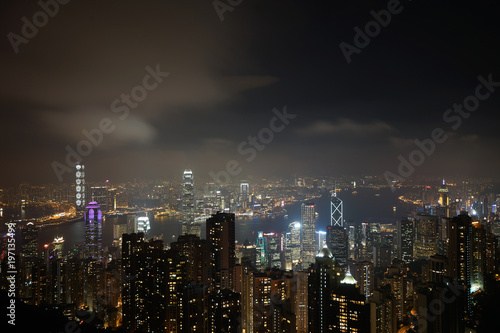 홍콩, 빅토리아 피크, 야경 © Soonmo Yang 