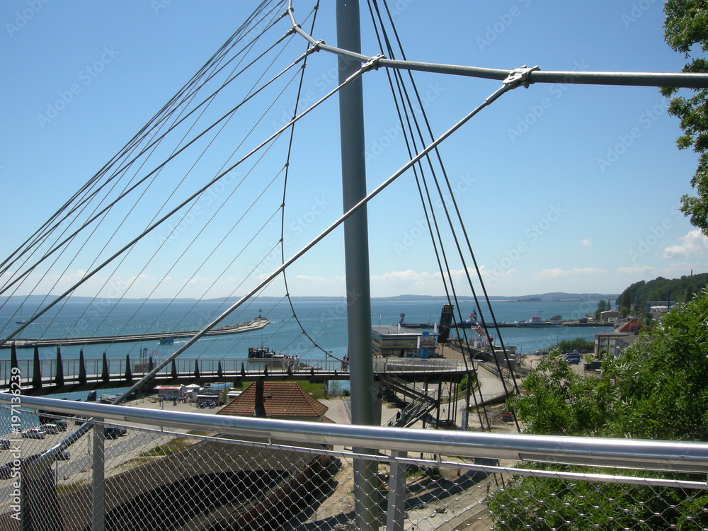 Fototapeta premium Hafen Sassnitz