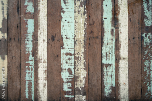 Old painted wooden background