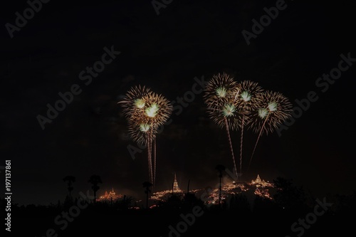 Fireworks are a symbol of celebration.