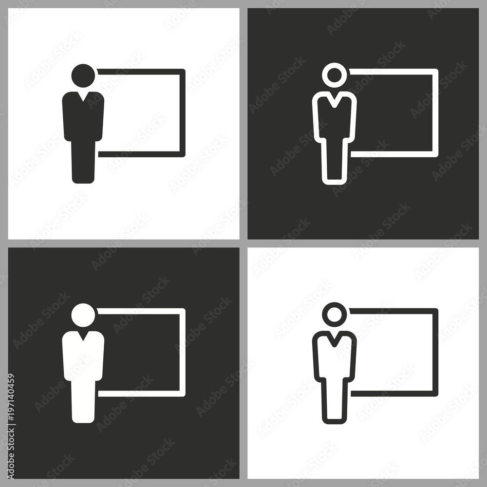 Conference - vector icon. Conference - vector icon.