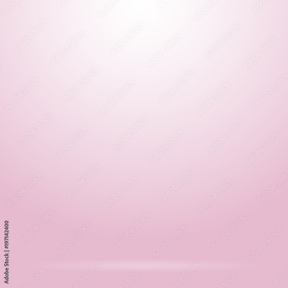 Pink Background For Studio Or Display Of Product Vector Stock Vector 