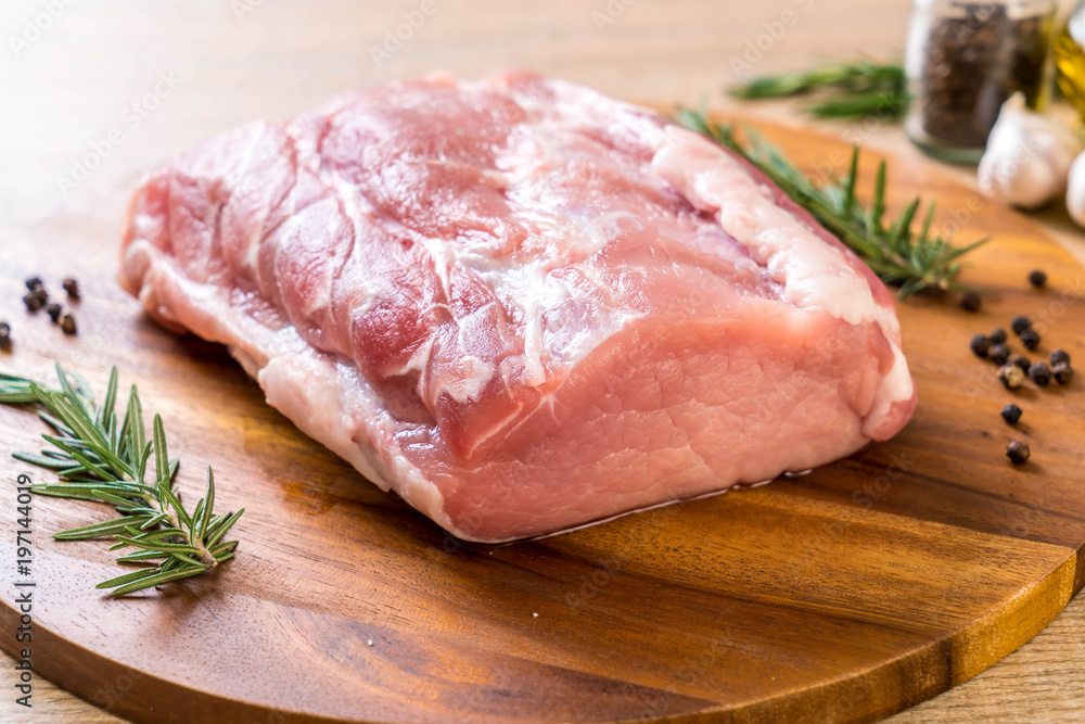 fresh pork raw fillet fresh pork raw fillet