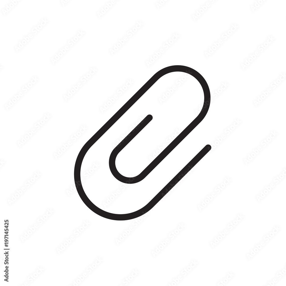 mail attachment, paperclip outlined vector icon. Modern simple isolated sign. Pixel perfect vector illustration for logo, website, mobile app and other designs mail attachment, paperclip outlined vector icon. Modern simple isolated sign. Pixel perfect vector illustration for logo, website, mobile app and other designs
