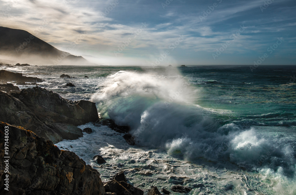 Wave - Big Sur Coast