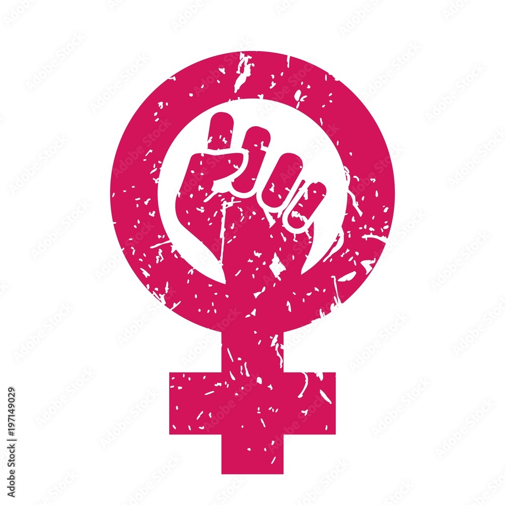 Woman Symbol Vector Feminism Power Female Icon Feminist Hand Girls 