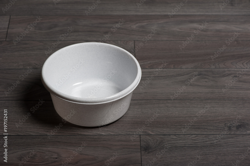 Clean white washbowl Clean white washbowl