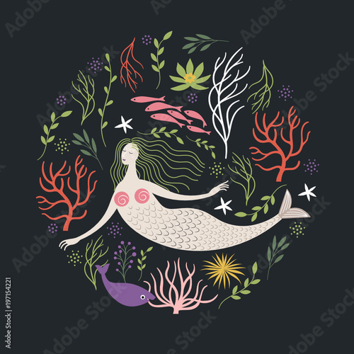 cute mermaid