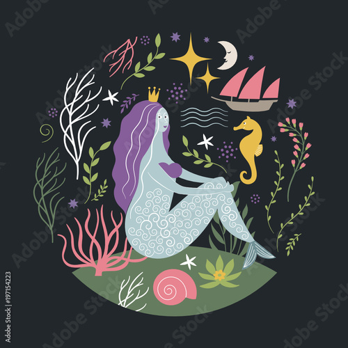 cute mermaid