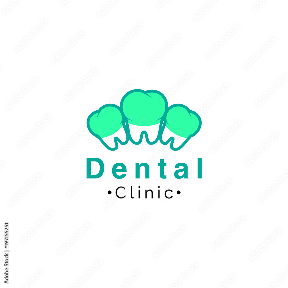 Dental vector logo icon illustration
Dental vector logo icon illustration