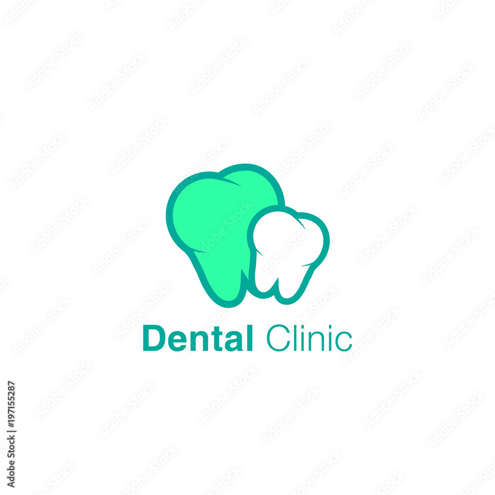 Dental vector logo icon illustration
Dental vector logo icon illustration