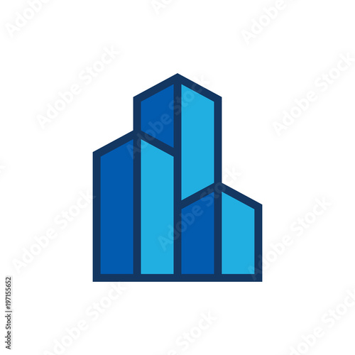 Building Logo Icon Design