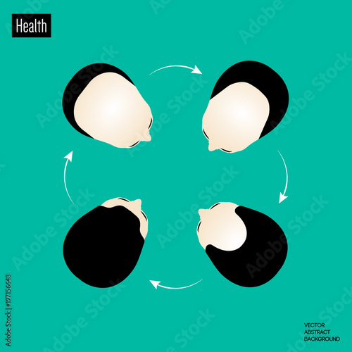 Hair treatment. Hair transplantation