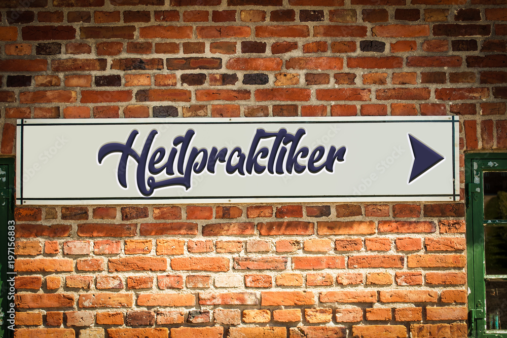 Schild 318 - Heilpraktiker